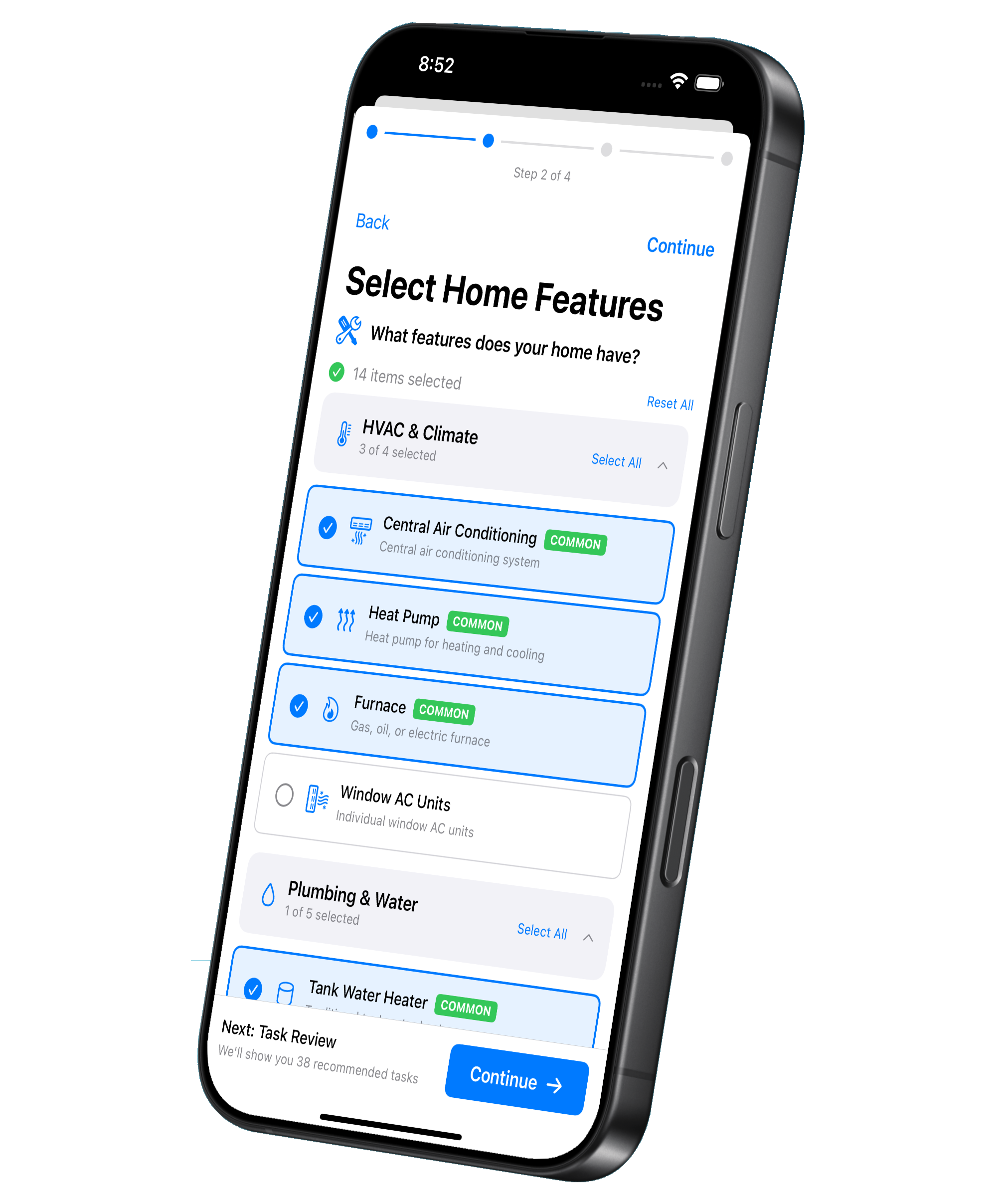 Home Setup Process